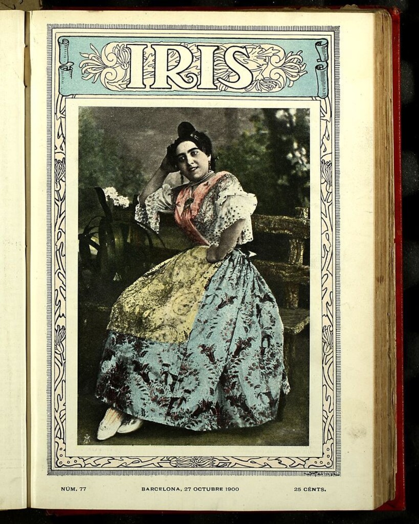 Miniatura de Iris : revista semanal Ilustrada del 27 de octubre de 1900, Nº77