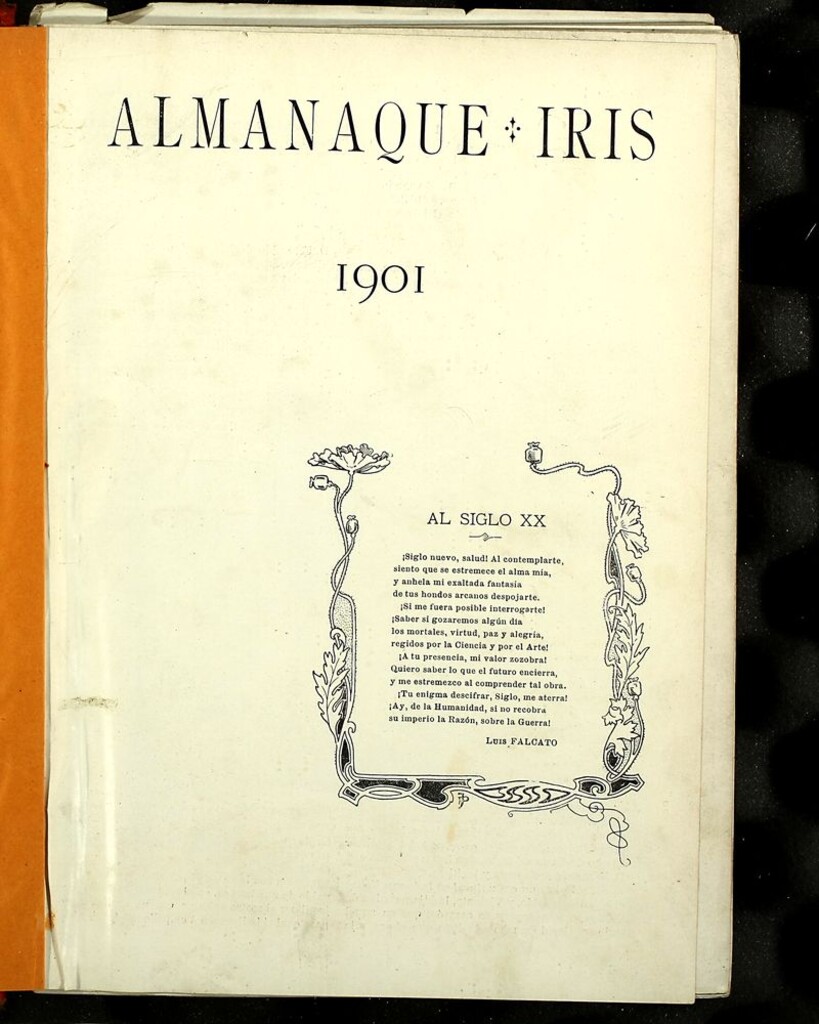 Miniatura de Iris : revista semanal Ilustrada, almanaque de 1901, Nº86