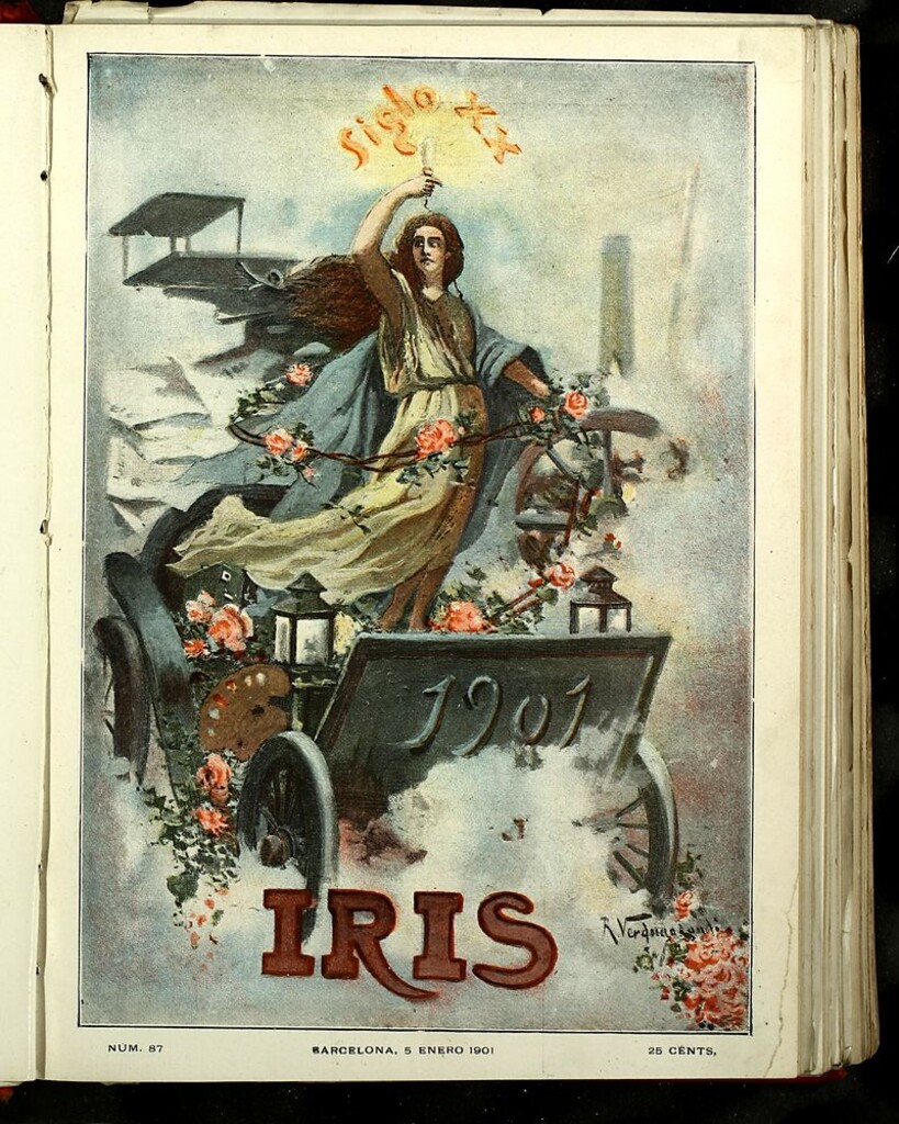 Miniatura de Iris : revista semanal Ilustrada del 5 de enero de 1901, Nº87