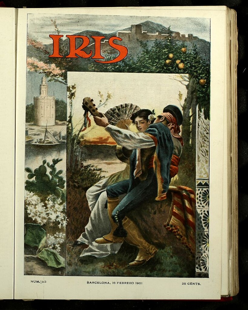 Miniatura de Iris : revista semanal Ilustrada del 16 de febrero de 1901, Nº93