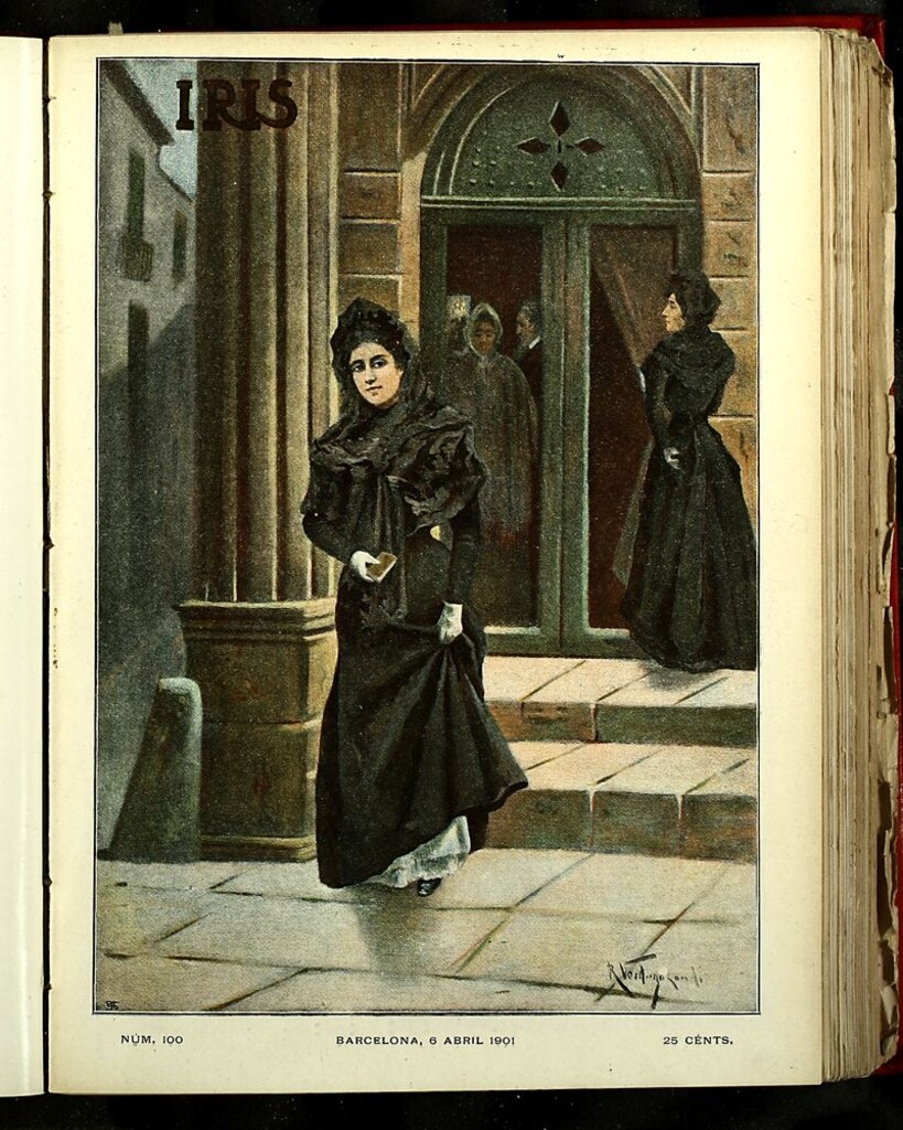 Miniatura de Iris : revista semanal Ilustrada del 6 de abril de 1901, Nº100