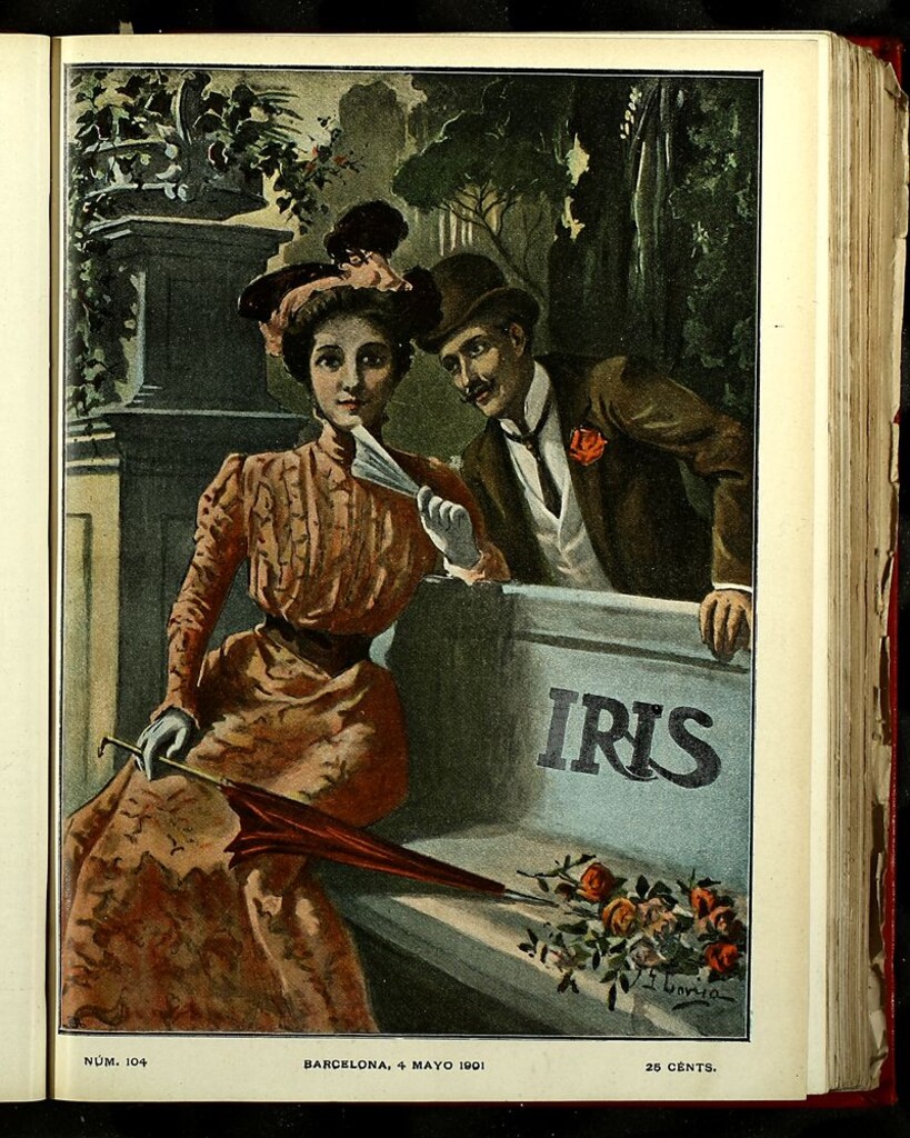 Miniatura de Iris : revista semanal Ilustrada del 4 de mayo de 1901, Nº104