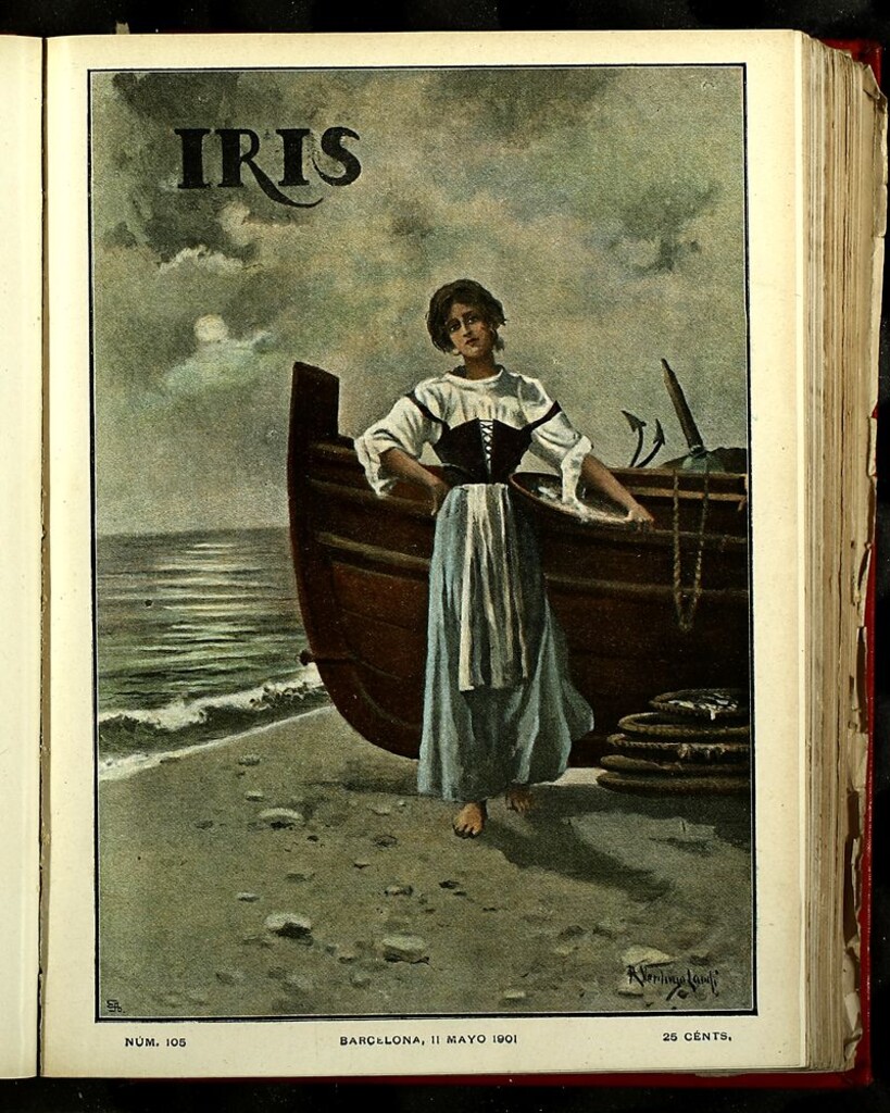 Miniatura de Iris : revista semanal Ilustrada del 11 de mayo de 1901, Nº105