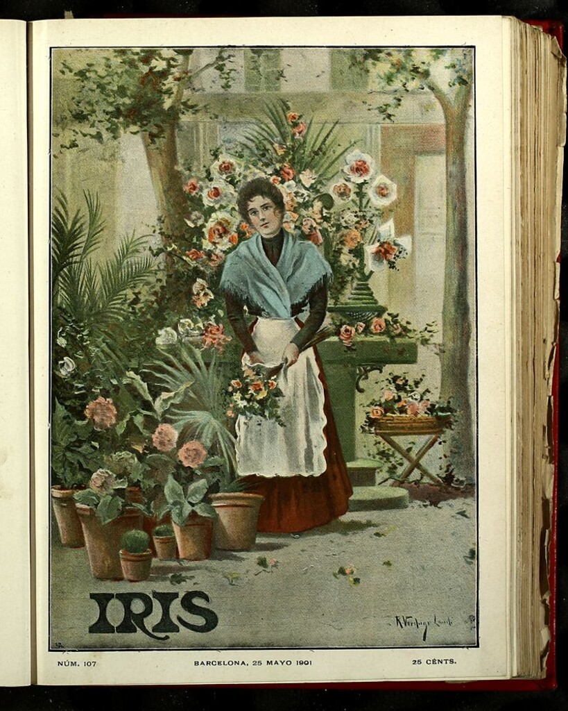 Miniatura de Iris : revista semanal Ilustrada del 25 de mayo de 1901, Nº107