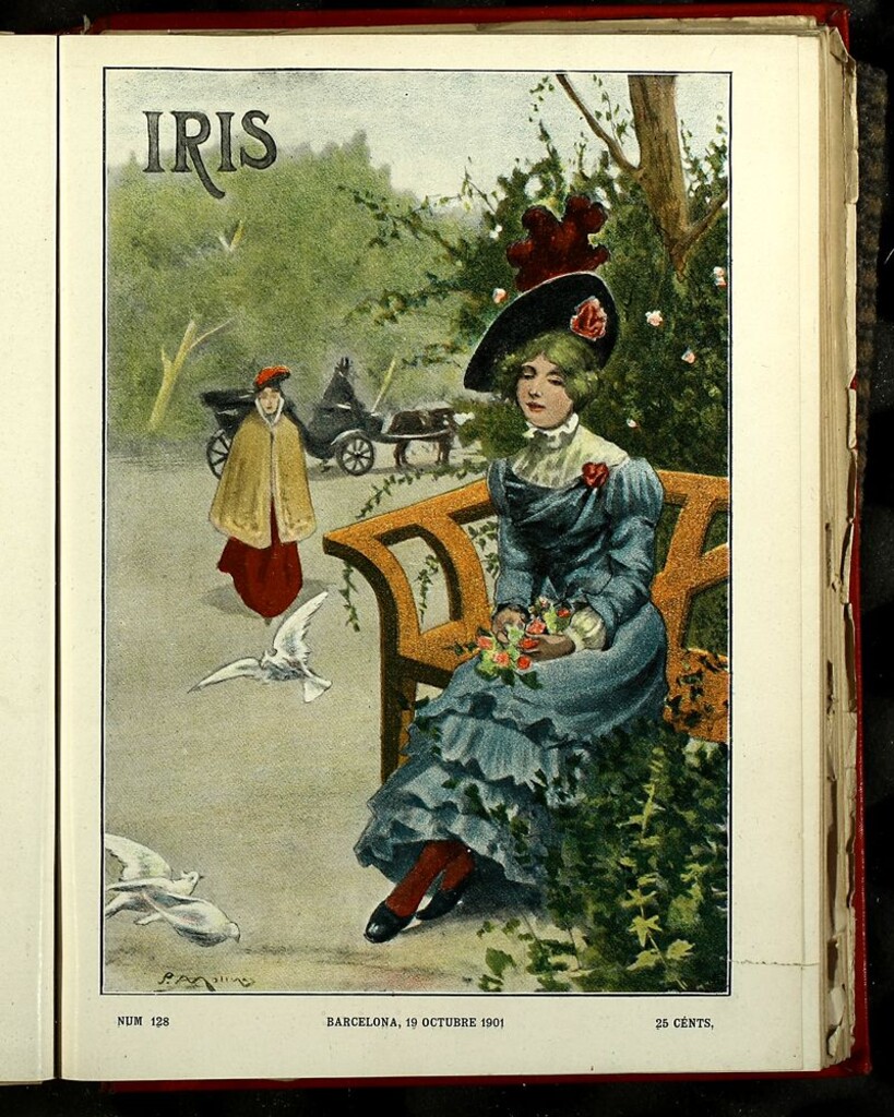 Miniatura de Iris : revista semanal Ilustrada del 19 de octubre de 1901, Nº128