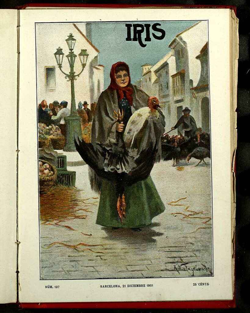 Miniatura de Iris : revista semanal Ilustrada del 21 de diciembre de 1901, Nº137