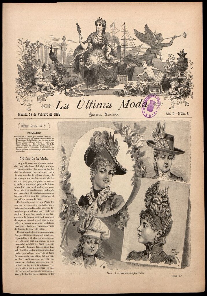 Miniatura de La Última moda: revista ilustrada hispano-americana, del 28 de febrero de 1888