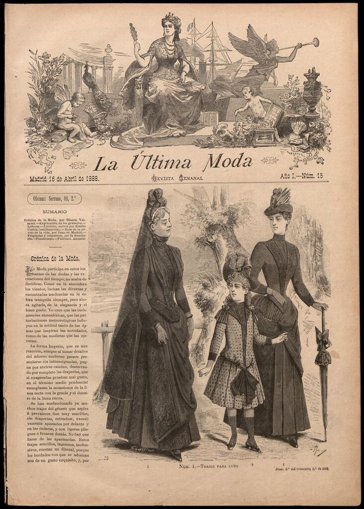 Miniatura de La Última moda: revista ilustrada hispano-americana, del 16 de abril de 1888