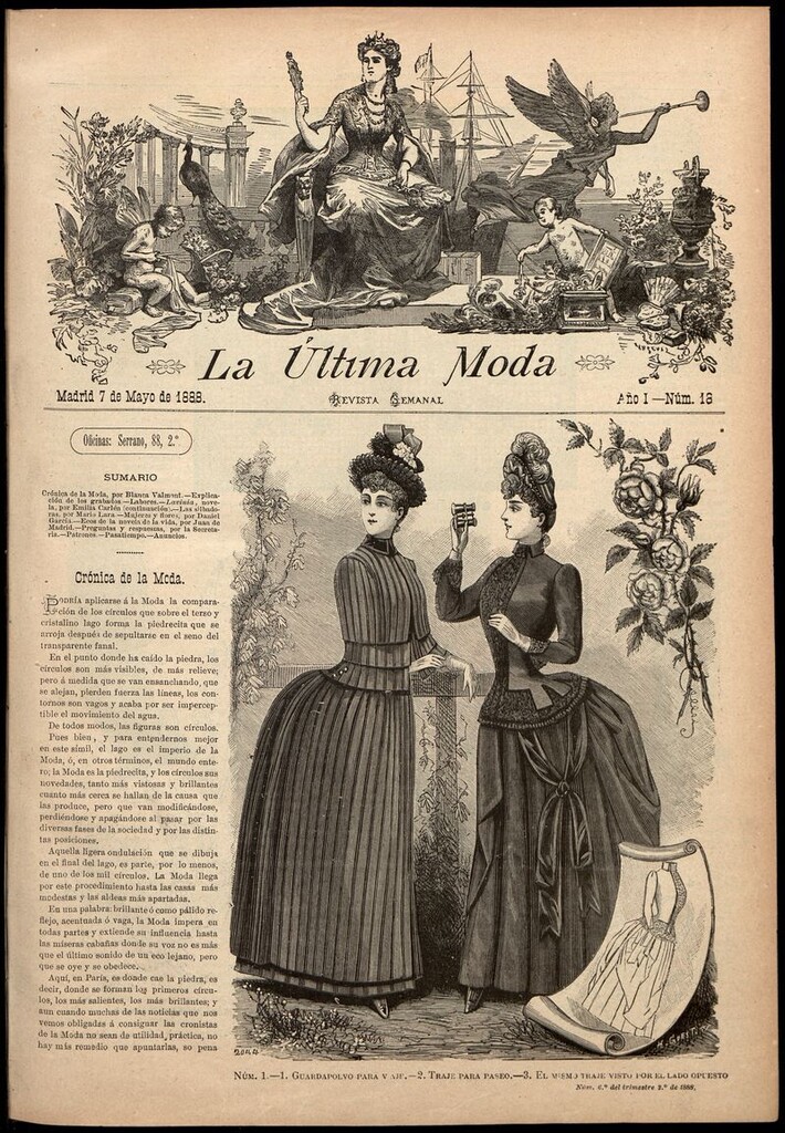 Miniatura de La Última moda: revista ilustrada hispano-americana, del 7 de mayo de 1888