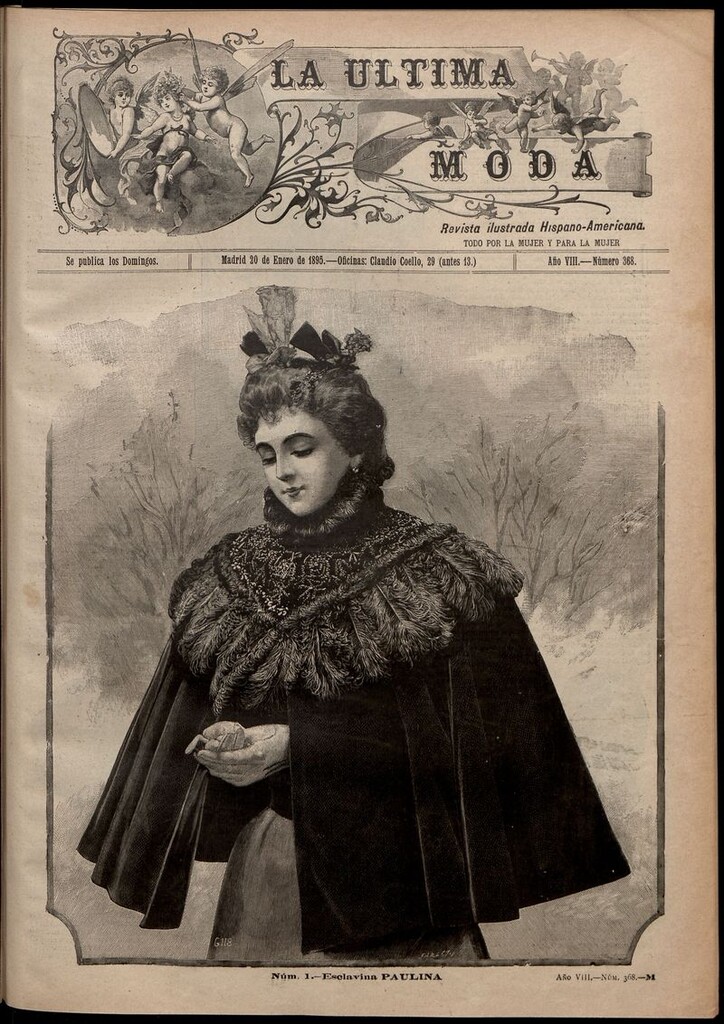 Miniatura de La Última moda: revista ilustrada hispano-americana, del 20 de enero de 1895