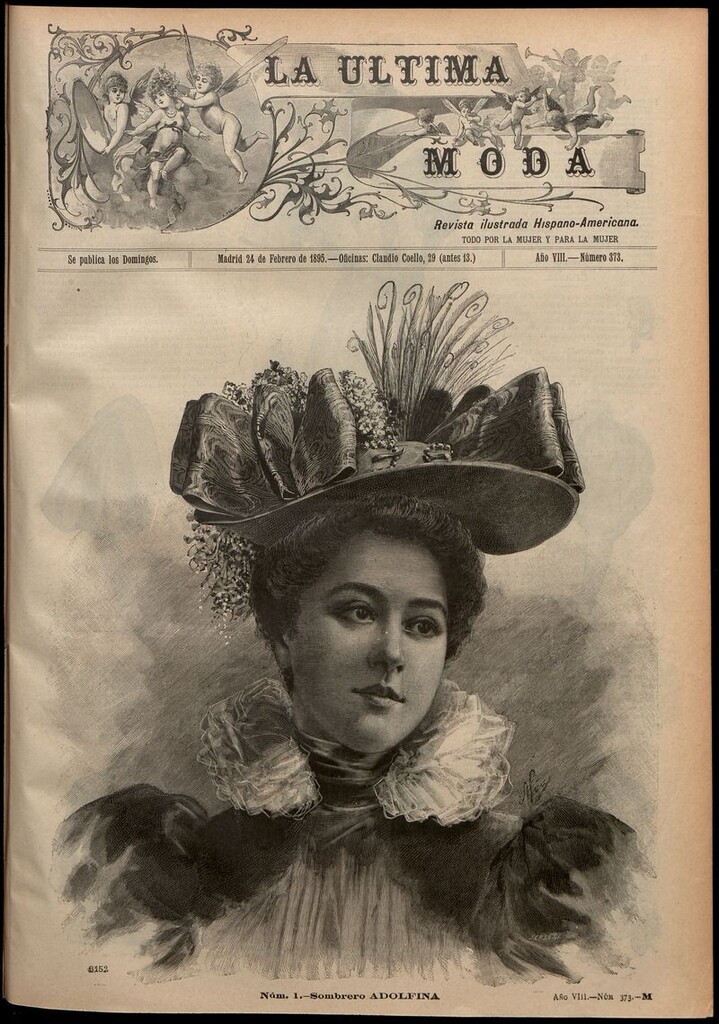 Miniatura de La Última moda: revista ilustrada hispano-americana, del 24 de febrero de 1895