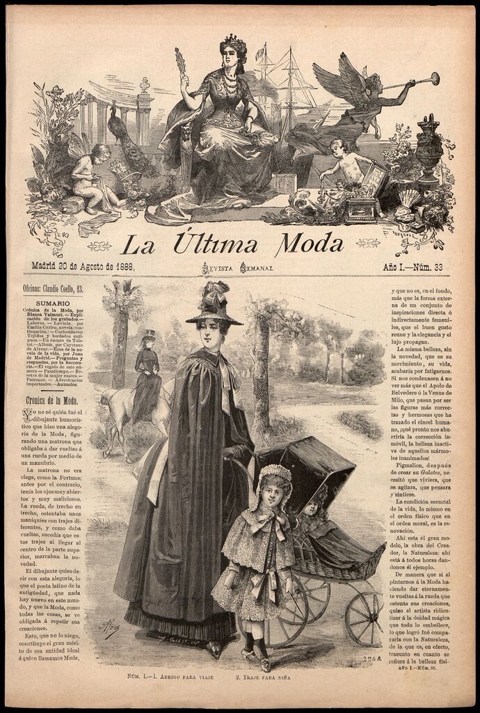 Miniatura de La Última moda: revista ilustrada hispano-americana, del 20 de agosto de 1888