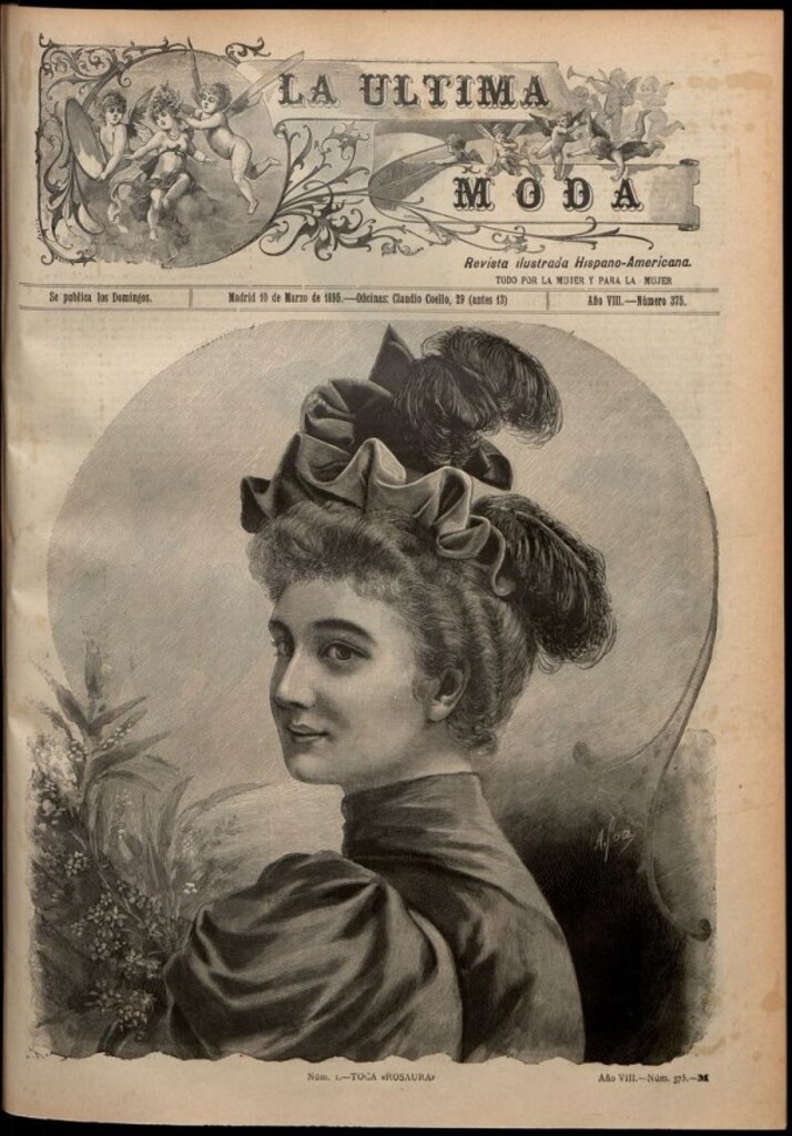 Miniatura de La Última moda: revista ilustrada hispano-americana, del 10 de marzo de 1895