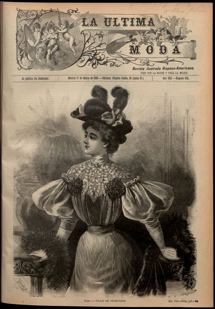 Miniatura de La Última moda: revista ilustrada hispano-americana, del 17 de marzo de 1895