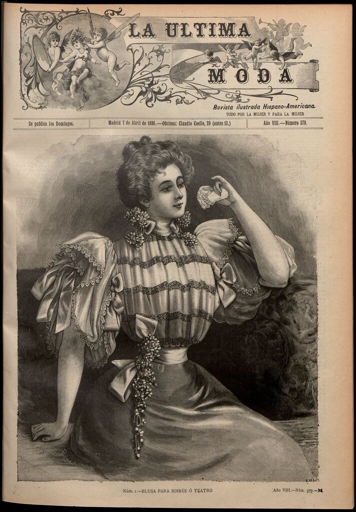 Miniatura de La Última moda: revista ilustrada hispano-americana, del 7 de abril de 1895