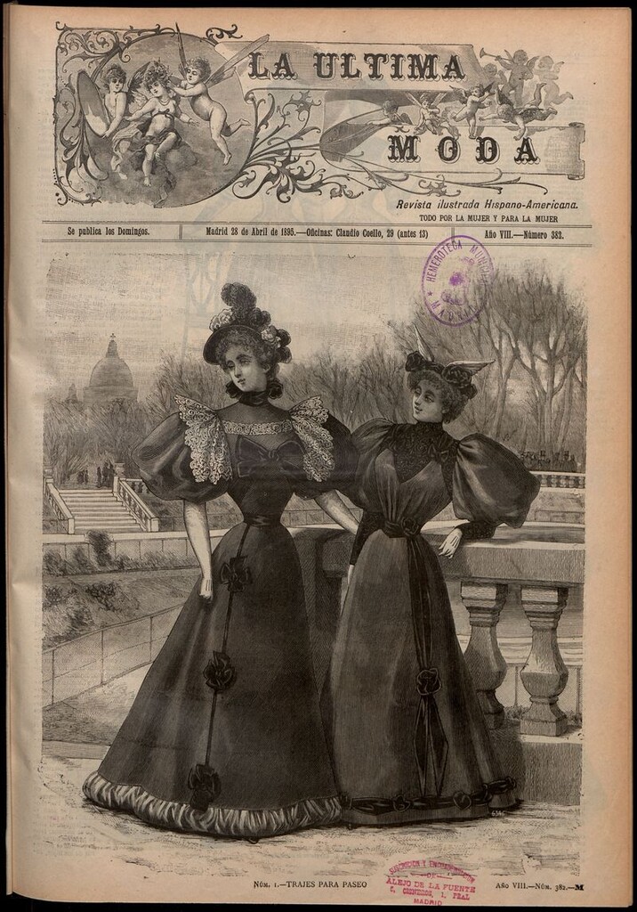 Miniatura de La Última moda: revista ilustrada hispano-americana, del 28 de abril de 1895