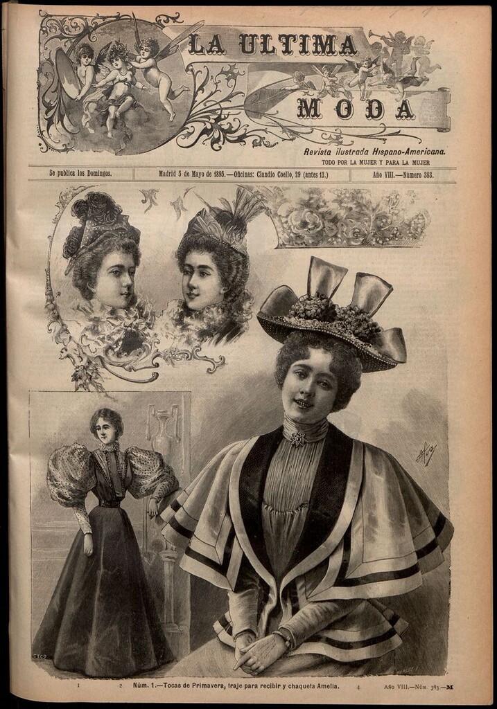 Miniatura de La Última moda: revista ilustrada hispano-americana, del 5 de mayo de 1895