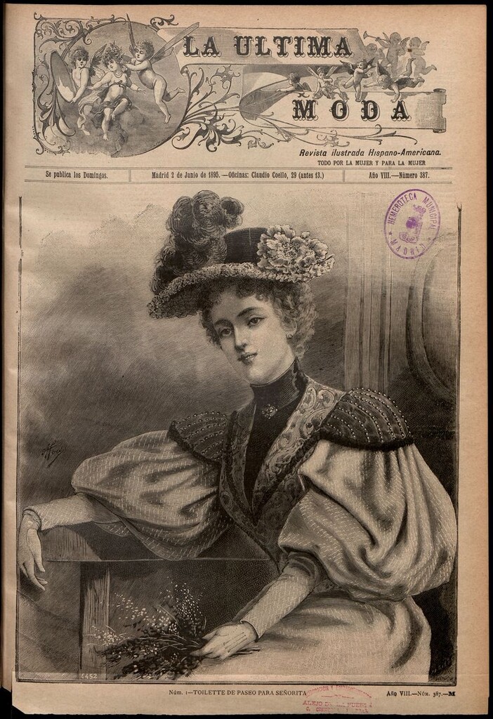 Miniatura de La Última moda: revista ilustrada hispano-americana, del 2 de junio de 1895