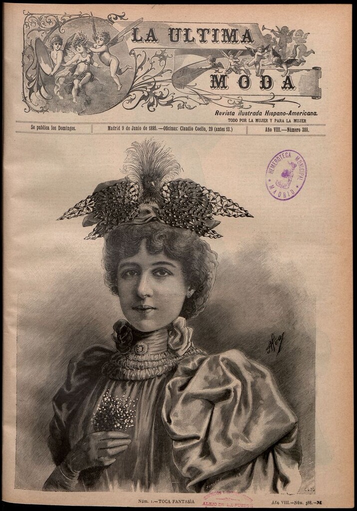 Miniatura de La Última moda: revista ilustrada hispano-americana, del 9 de junio de 1895