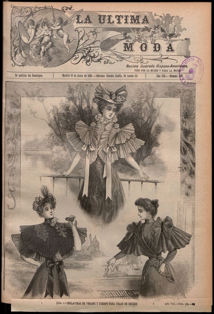 Miniatura de La Última moda: revista ilustrada hispano-americana, del 16 de junio de 1895
