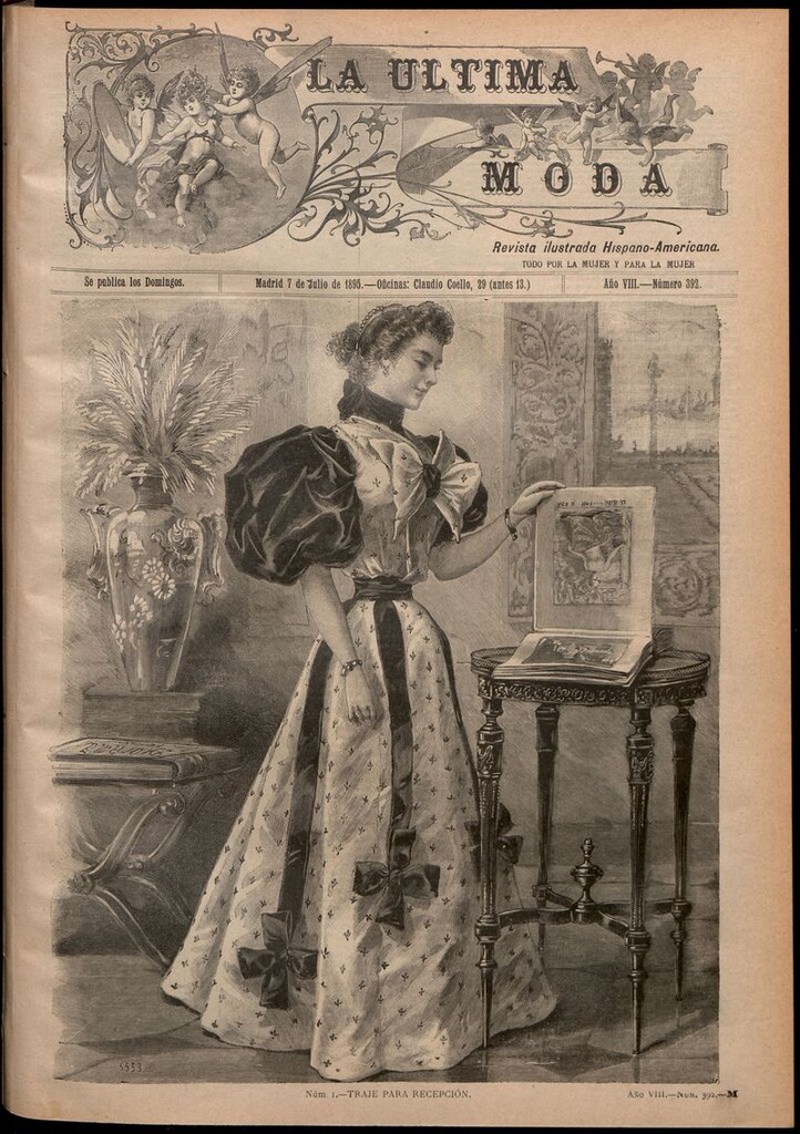 Miniatura de La Última moda: revista ilustrada hispano-americana, del 7 de julio de 1895