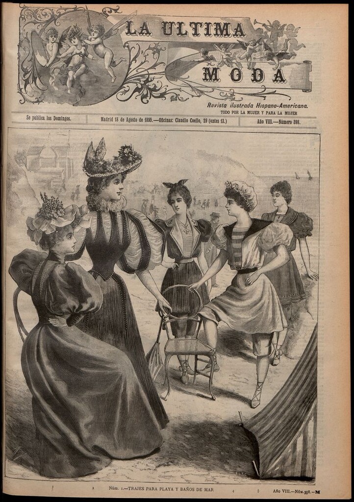 Miniatura de La Última moda: revista ilustrada hispano-americana, del 18 de agosto de 1895