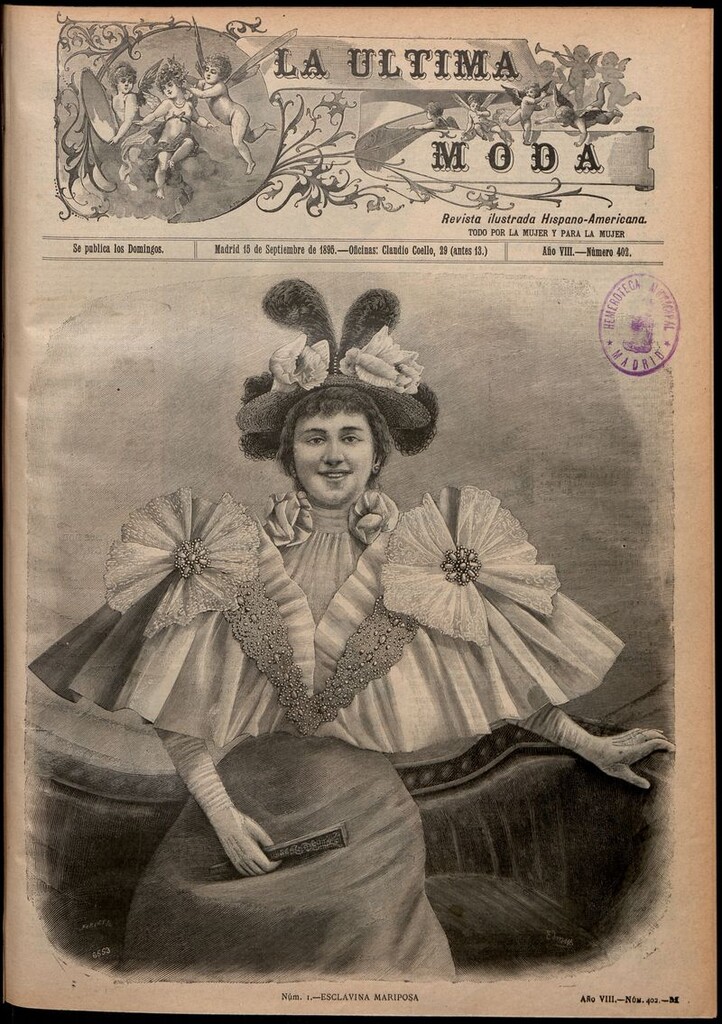 Miniatura de La Última moda: revista ilustrada hispano-americana, del 15 de septiembre de 1895