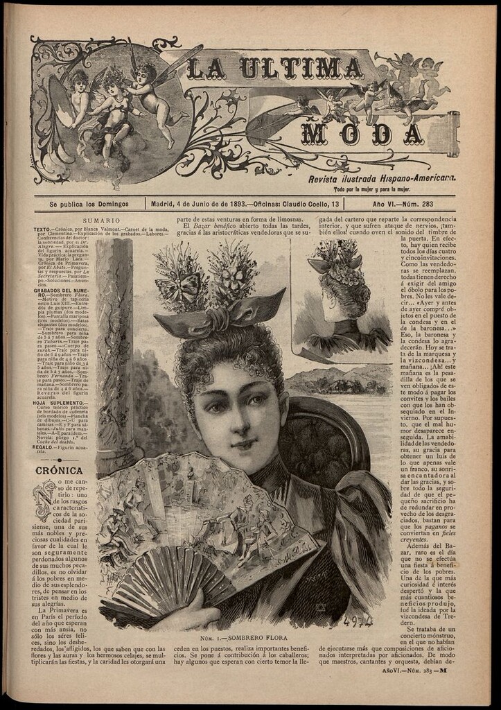 Miniatura de La Última moda: revista ilustrada hispano-americana, del 4 de junio de 1893