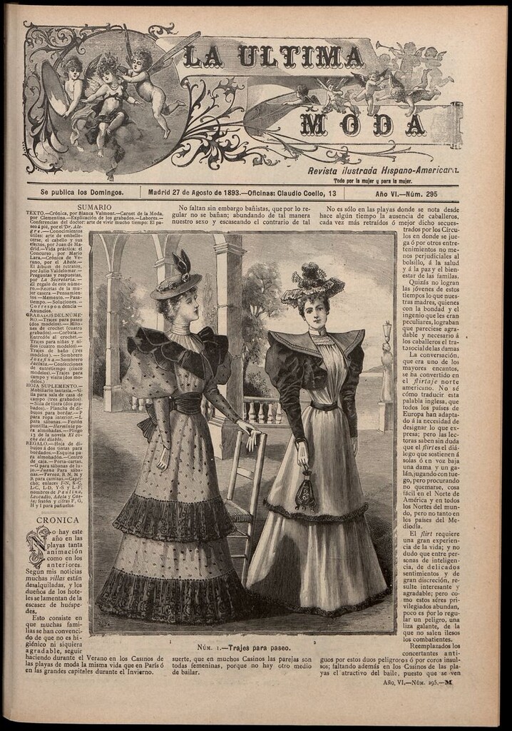 Miniatura de La Última moda: revista ilustrada hispano-americana, del 27 de agosto de 1893