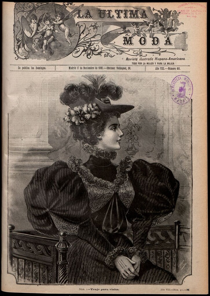 Miniatura de La Última moda: revista ilustrada hispano-americana, del 17 de noviembre de 1895