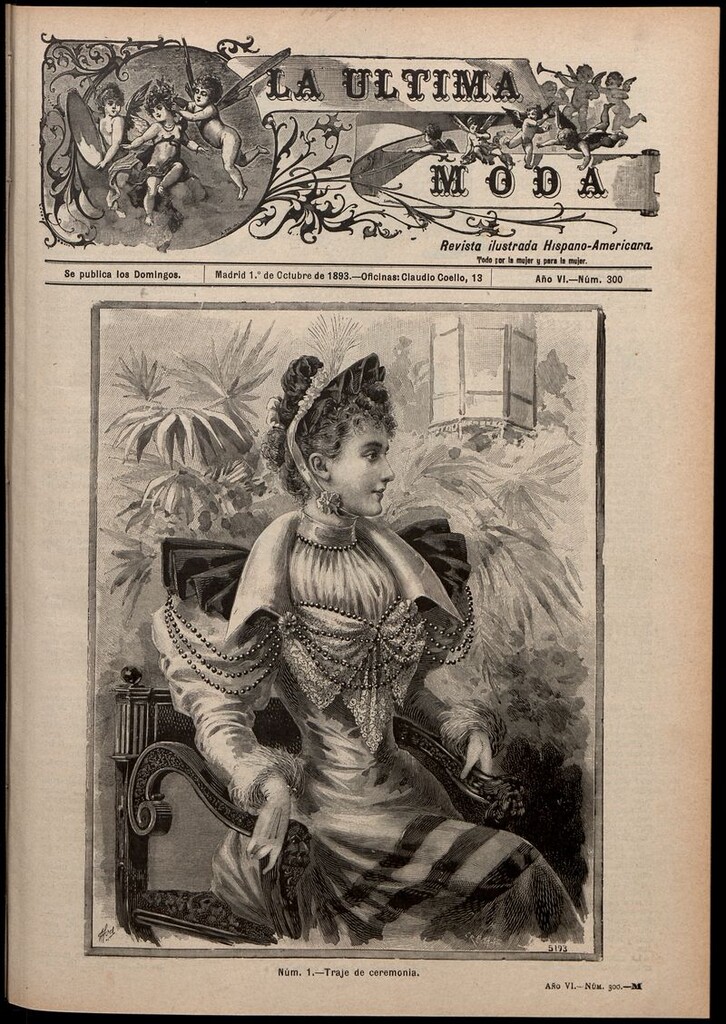 Miniatura de La Última moda: revista ilustrada hispano-americana, del 1 de octubre de 1893