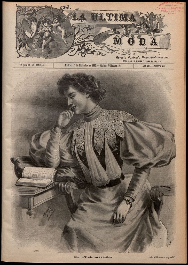 Miniatura de La Última moda: revista ilustrada hispano-americana, del 1 de diciembre de 1895