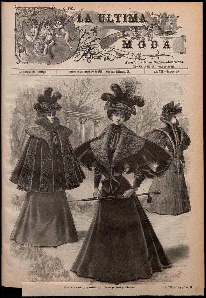 Miniatura de La Última moda: revista ilustrada hispano-americana, del 15 de diciembre de 1895