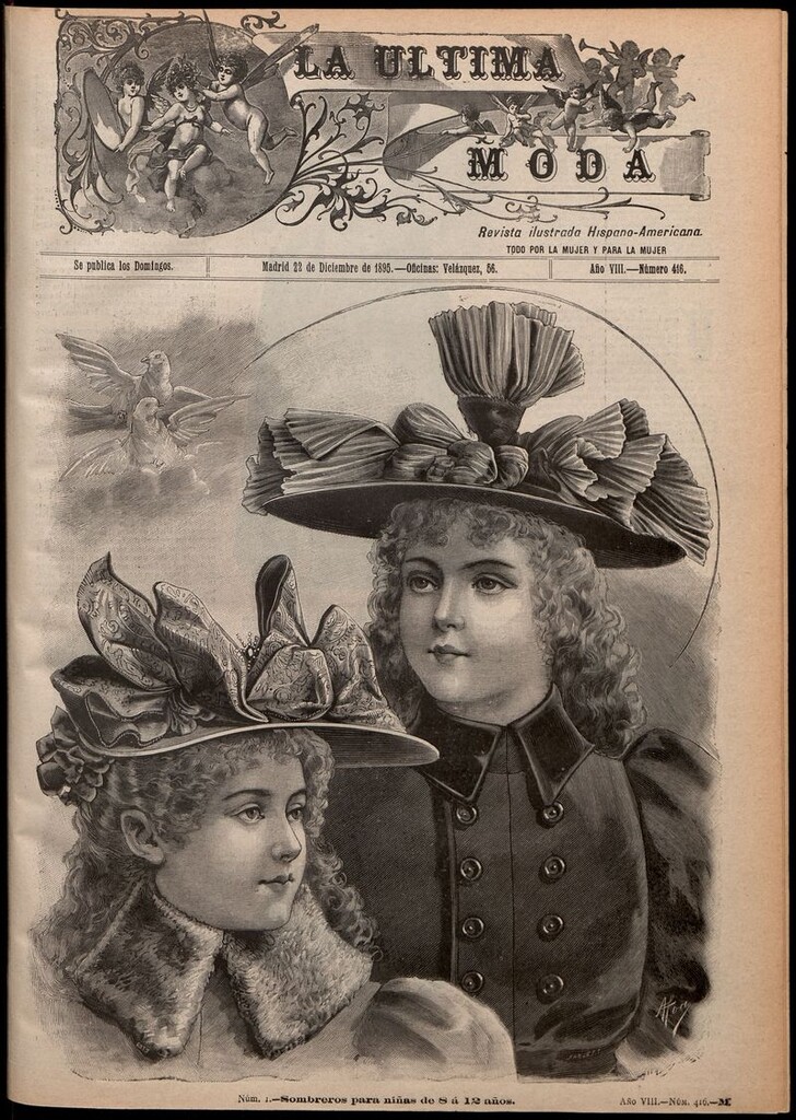 Miniatura de La Última moda: revista ilustrada hispano-americana, del 22 de diciembre de 1895