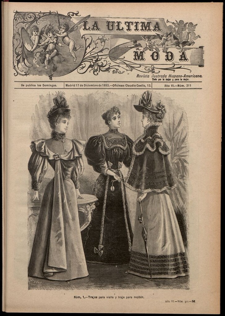 Miniatura de La Última moda: revista ilustrada hispano-americana, del 17 de diciembre de 1893