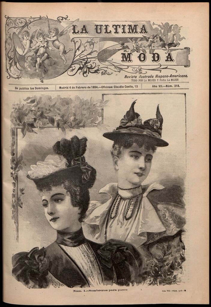 Miniatura de La Última moda: revista ilustrada hispano-americana, del 4 de febrero de 1894