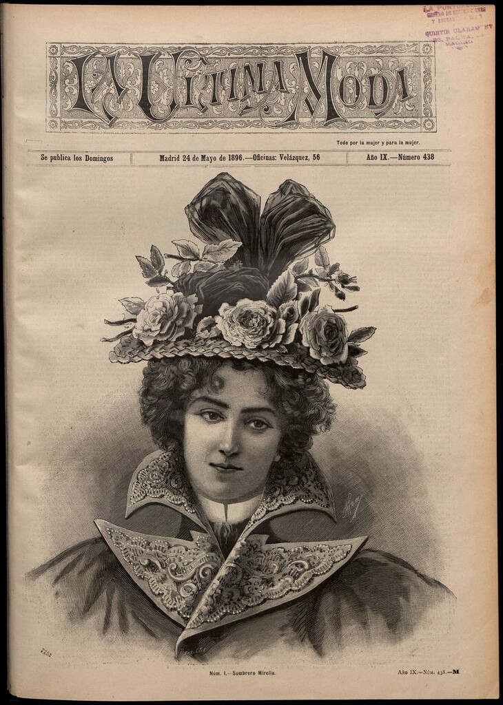 Miniatura de La Última moda: revista ilustrada hispano-americana, del 24 de mayo de 1896