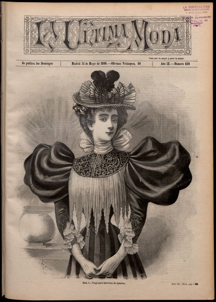 Miniatura de La Última moda: revista ilustrada hispano-americana, del 31 de mayo de 1896