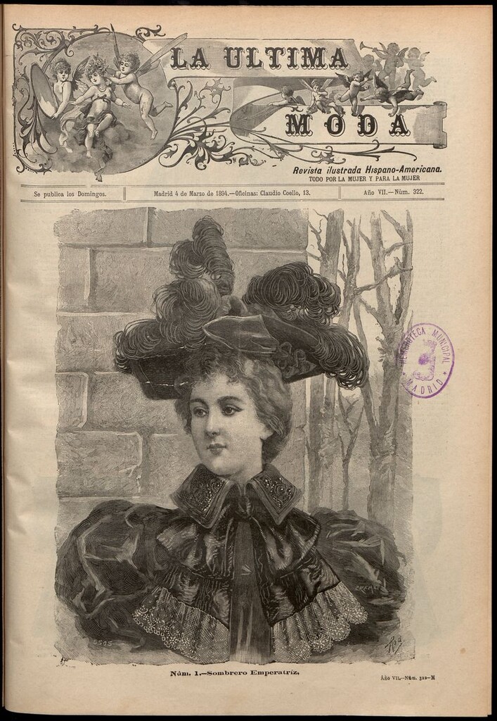 Miniatura de La Última moda: revista ilustrada hispano-americana, del 4 de marzo de 1894