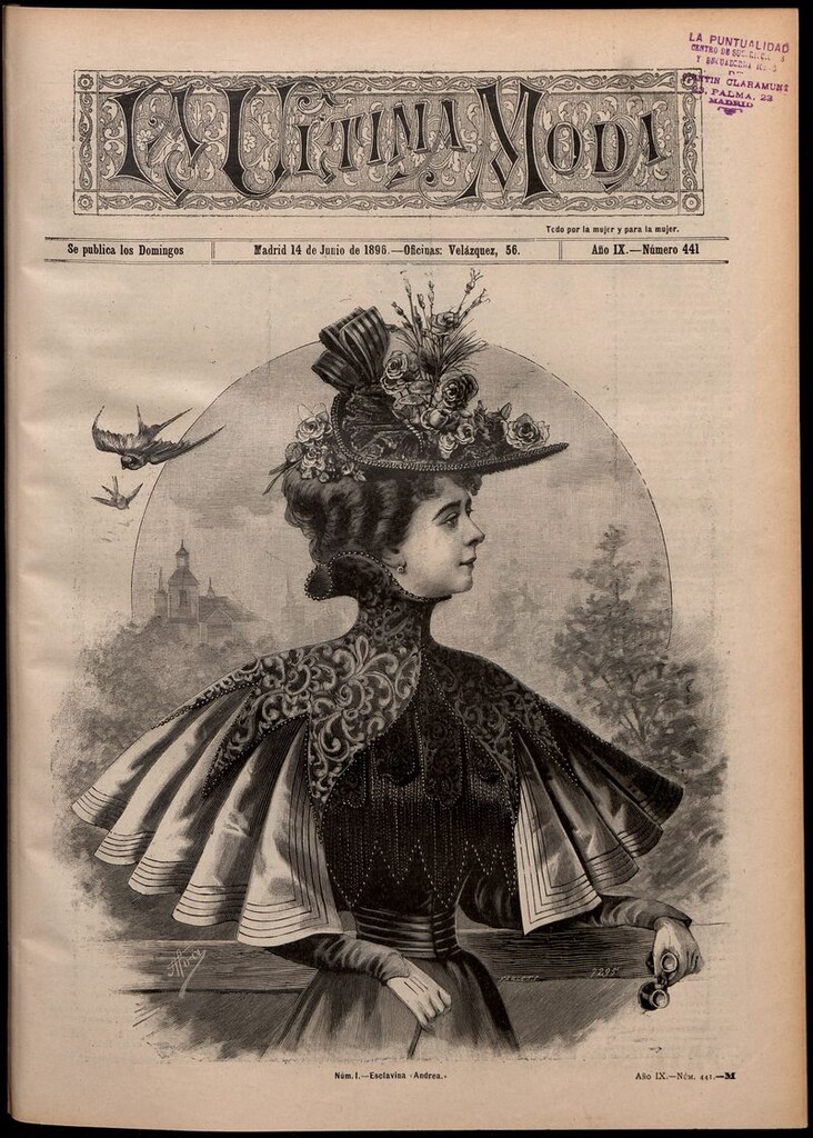 Miniatura de La Última moda: revista ilustrada hispano-americana, del 14 de junio de 1896