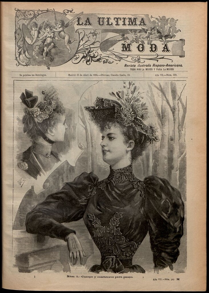 Miniatura de La Última moda: revista ilustrada hispano-americana, del 22 de abril de 1894