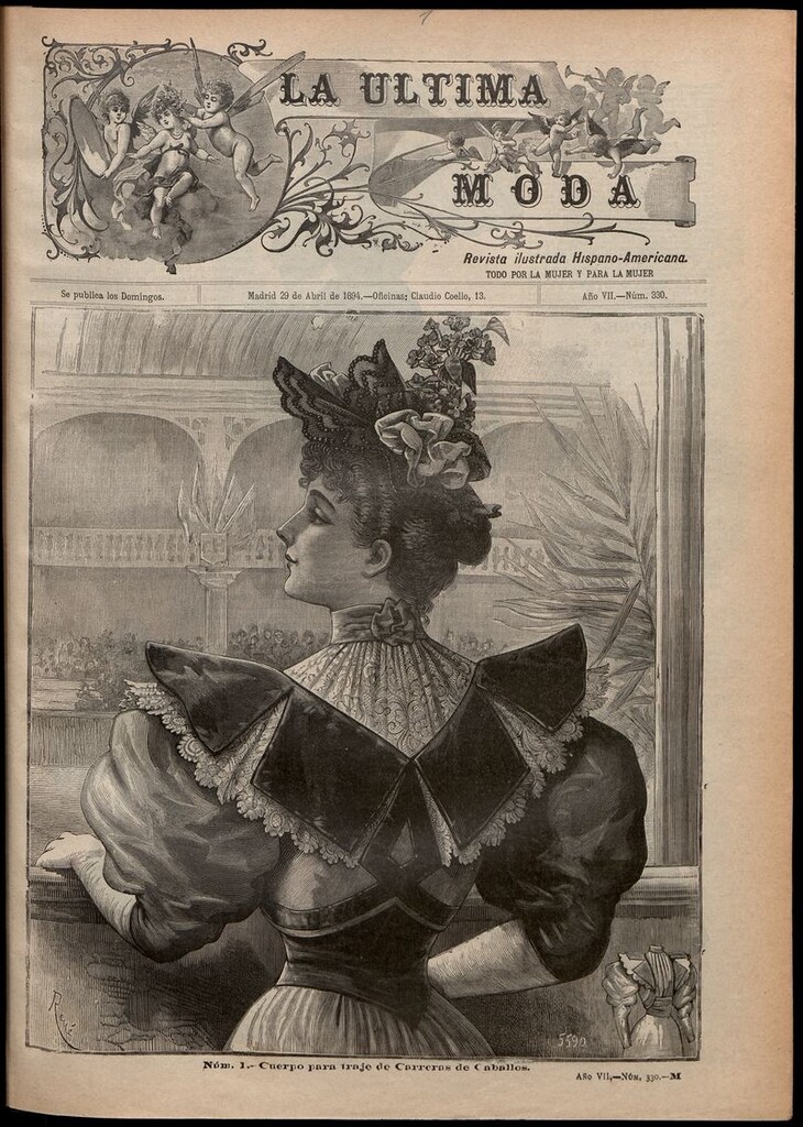 Miniatura de La Última moda: revista ilustrada hispano-americana, del 29 de abril de 1894