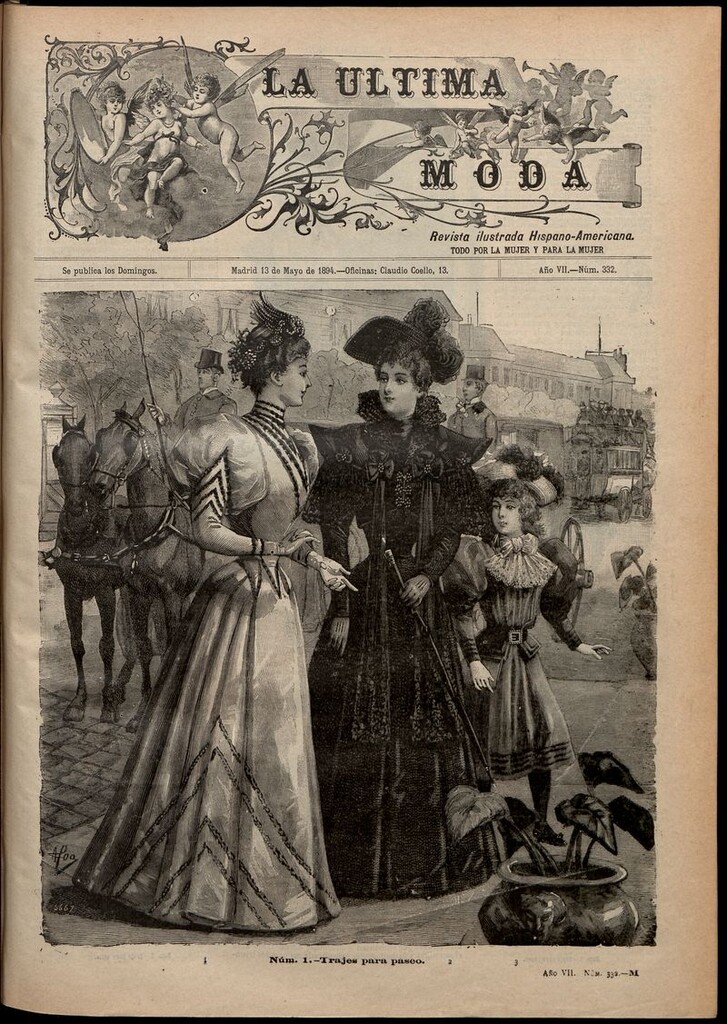 Miniatura de La Última moda: revista ilustrada hispano-americana, del 13 de mayo de 1894