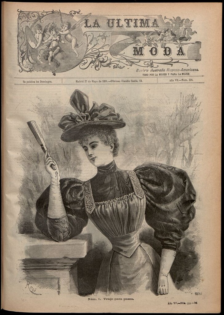 Miniatura de La Última moda: revista ilustrada hispano-americana, del 27 de mayo de 1894