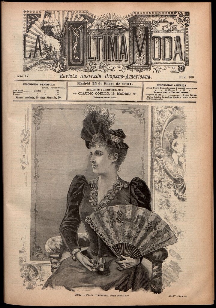 Miniatura de La Última moda: revista ilustrada hispano-americana, del 25 de enero de 1891