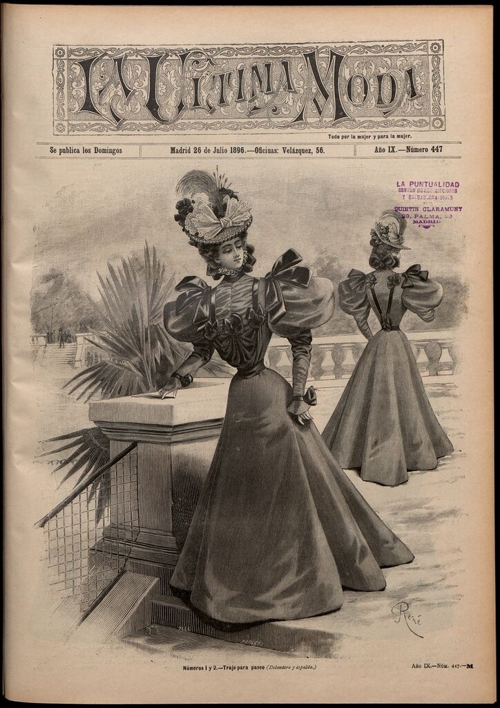 Miniatura de La Última moda: revista ilustrada hispano-americana, del 26 de julio de 1896