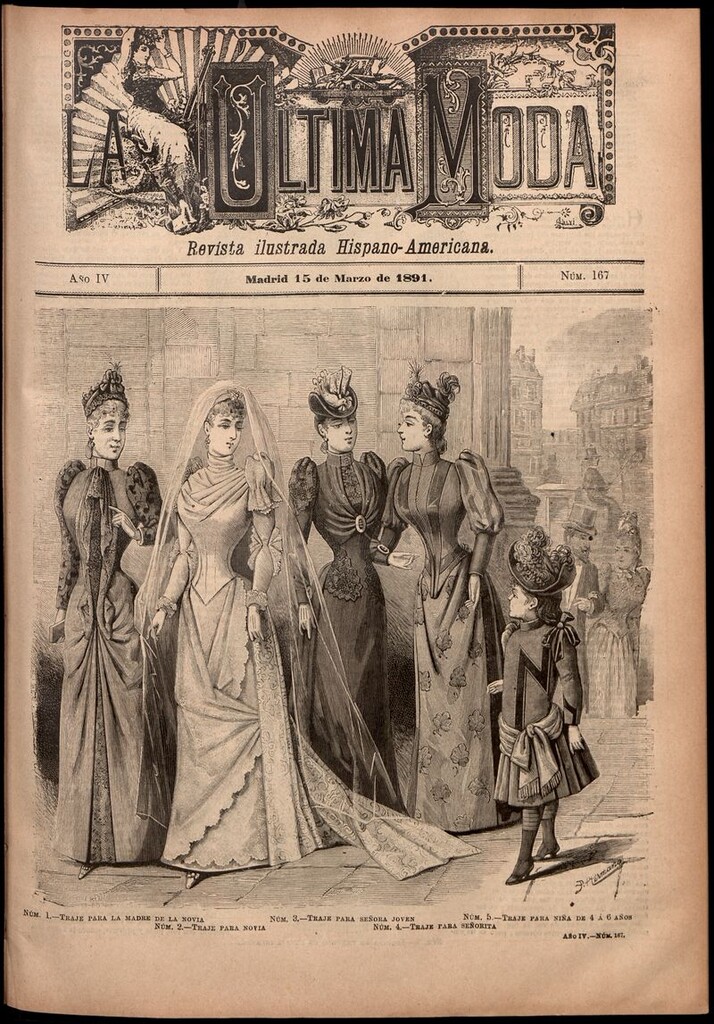 Miniatura de La Última moda: revista ilustrada hispano-americana, del 15 de marzo de 1891