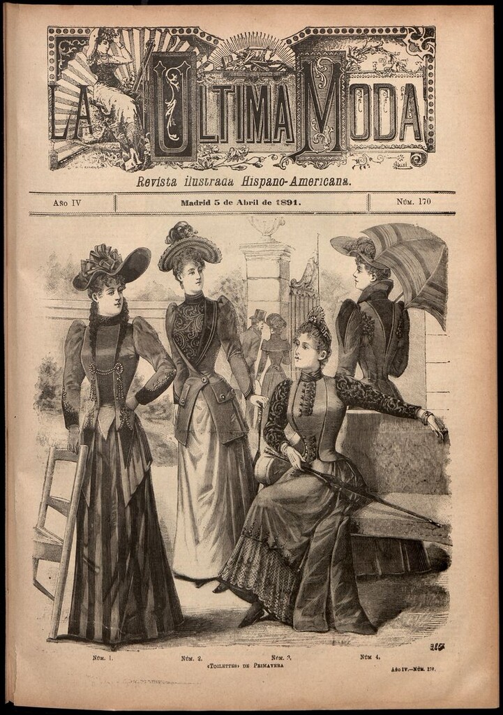 Miniatura de La Última moda: revista ilustrada hispano-americana, del 5 de abril de 1891