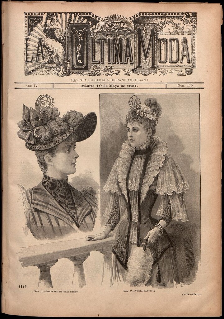 Miniatura de La Última moda: revista ilustrada hispano-americana, del 10 de mayo de 1891