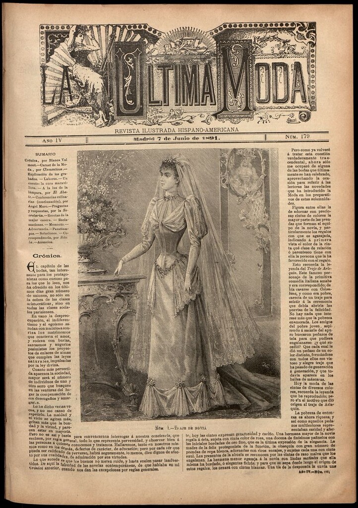Miniatura de La Última moda: revista ilustrada hispano-americana, del 7 de junio de 1891